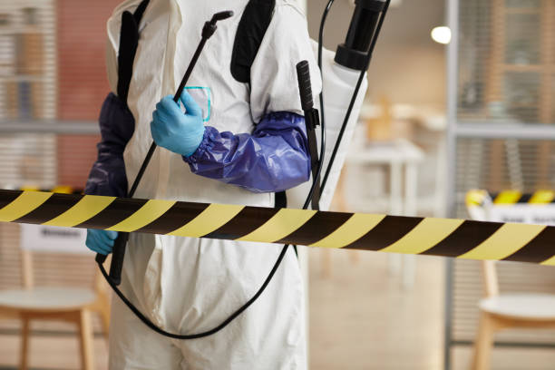 Professional Trauma Scene Cleanup technician working in Garland, TX